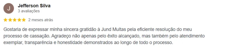 Avaliação Google - Jefferson Silva